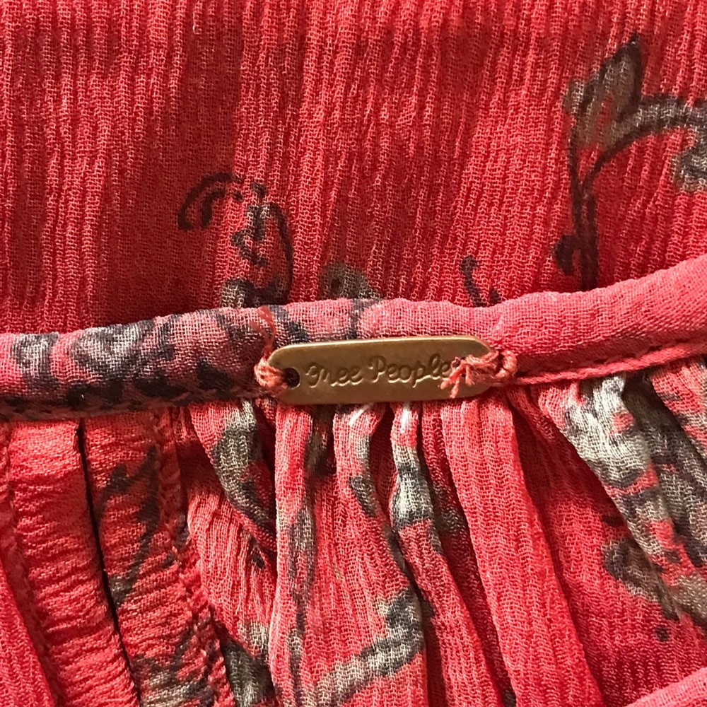 Free People sheer tunic - Picture 4 of 8